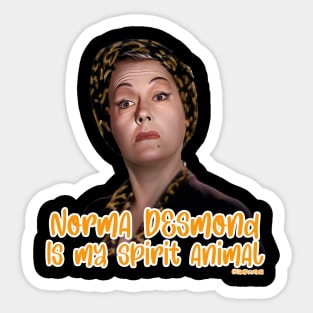 Norma Desmond Sticker